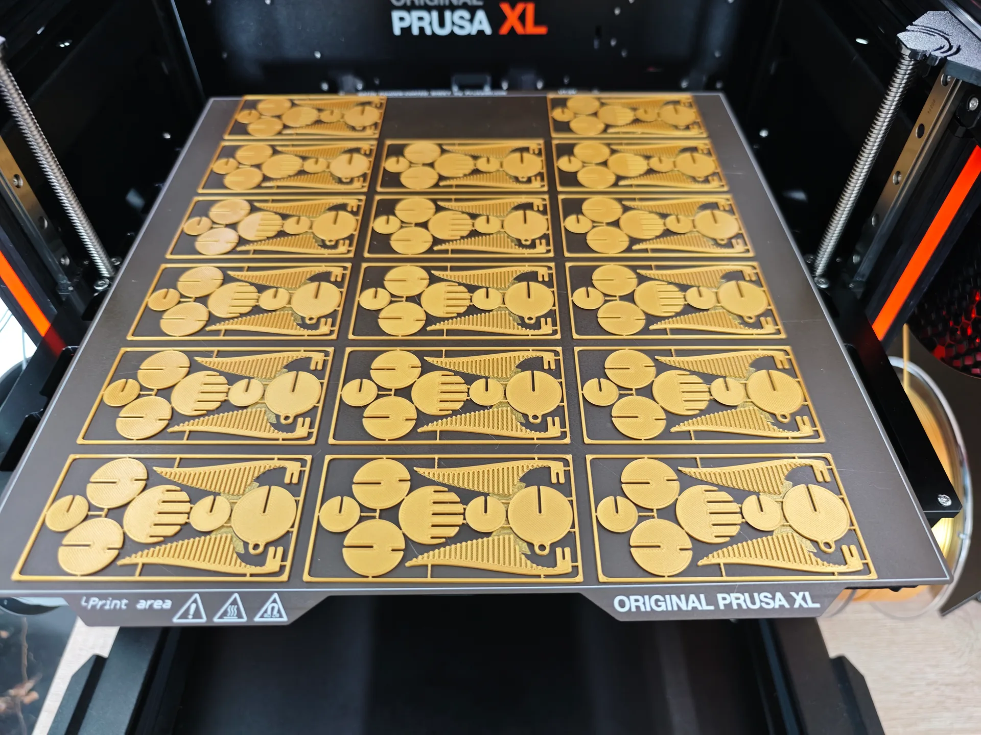 Series production on the Prusa XL