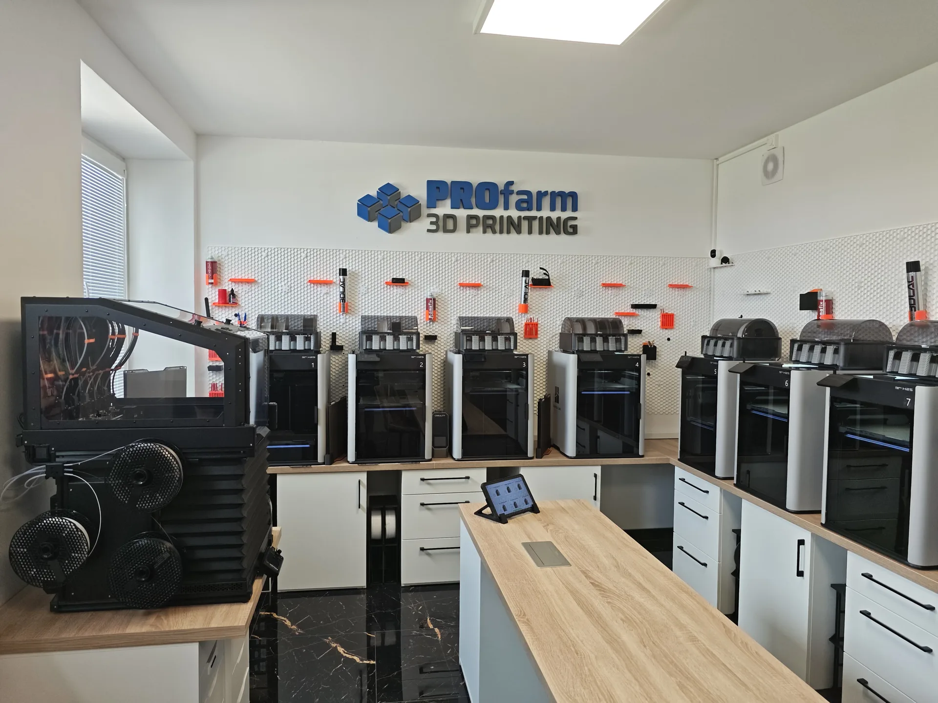 Print farm