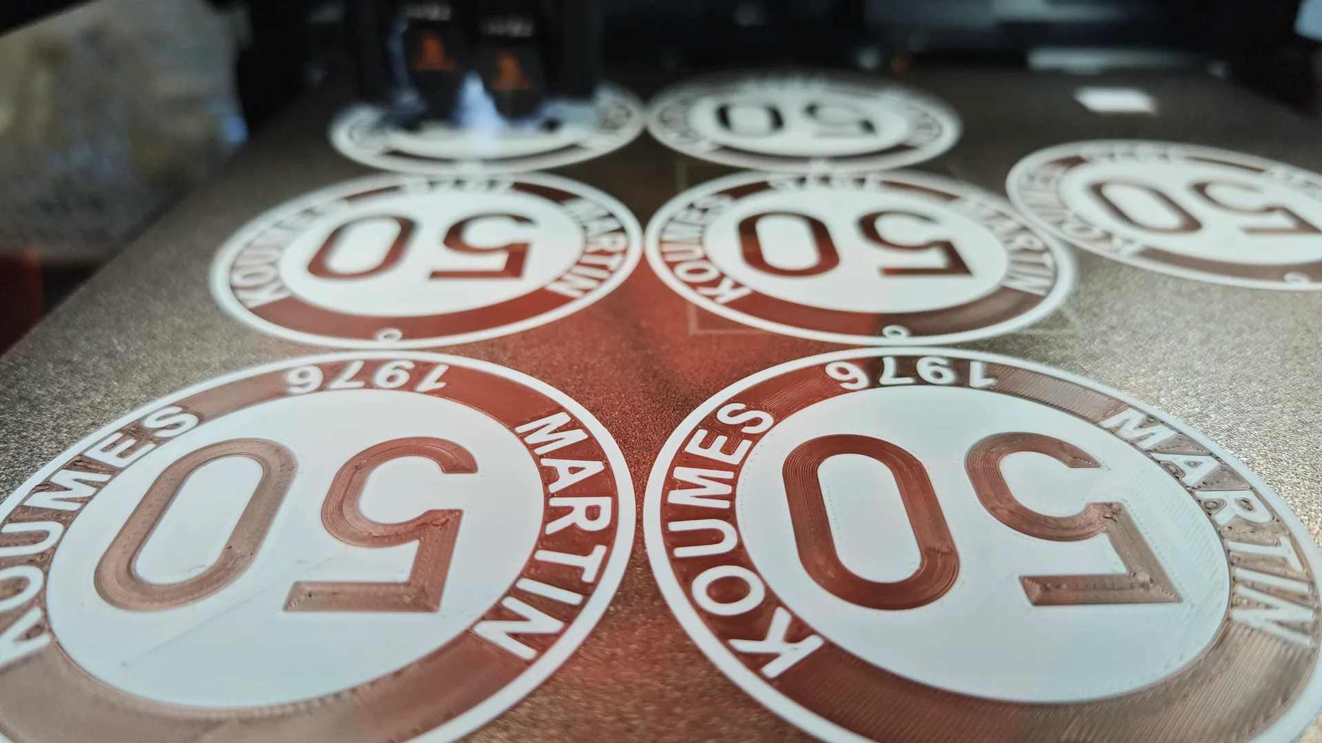 Two-colour printing