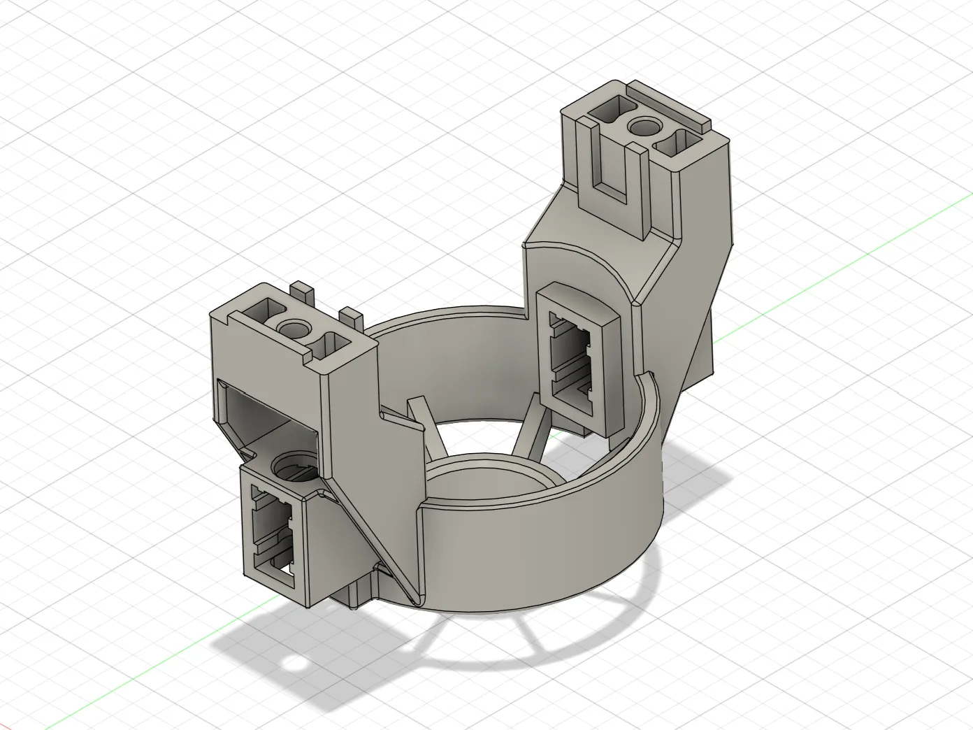 CAD model of the Parkside PWH 2800 B2 rotor holder